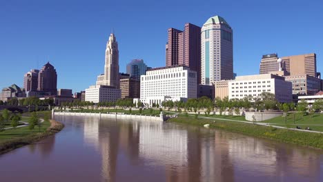 Eine-Schöne-Einführungsaufnahme-Von-Columbus-Ohio