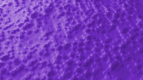 abstract background with purple pimples. foam surface concept. dotted backdrop. modern background template for documents, reports and presentations. seamless loop 3d animation of 4k