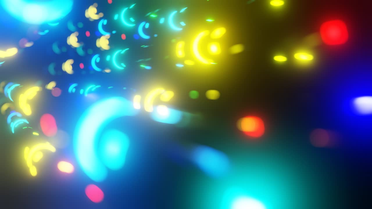 3d 추상적인 배경 광섬유 또는 파이프, 신호는 섬유를 통해 이동합니다. 밝은 빛 효과, 보케 및 도프, sf 테마, 데이터 전송