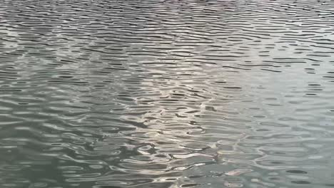 wave ripples on the sea from the beach