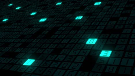 sfondo astratto con codice binario
