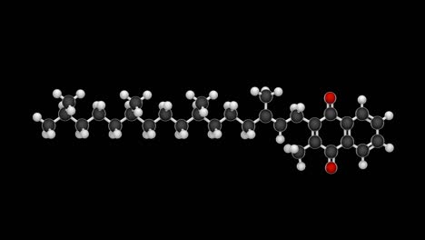 vitamin k (phylloquinone). seamless loop.