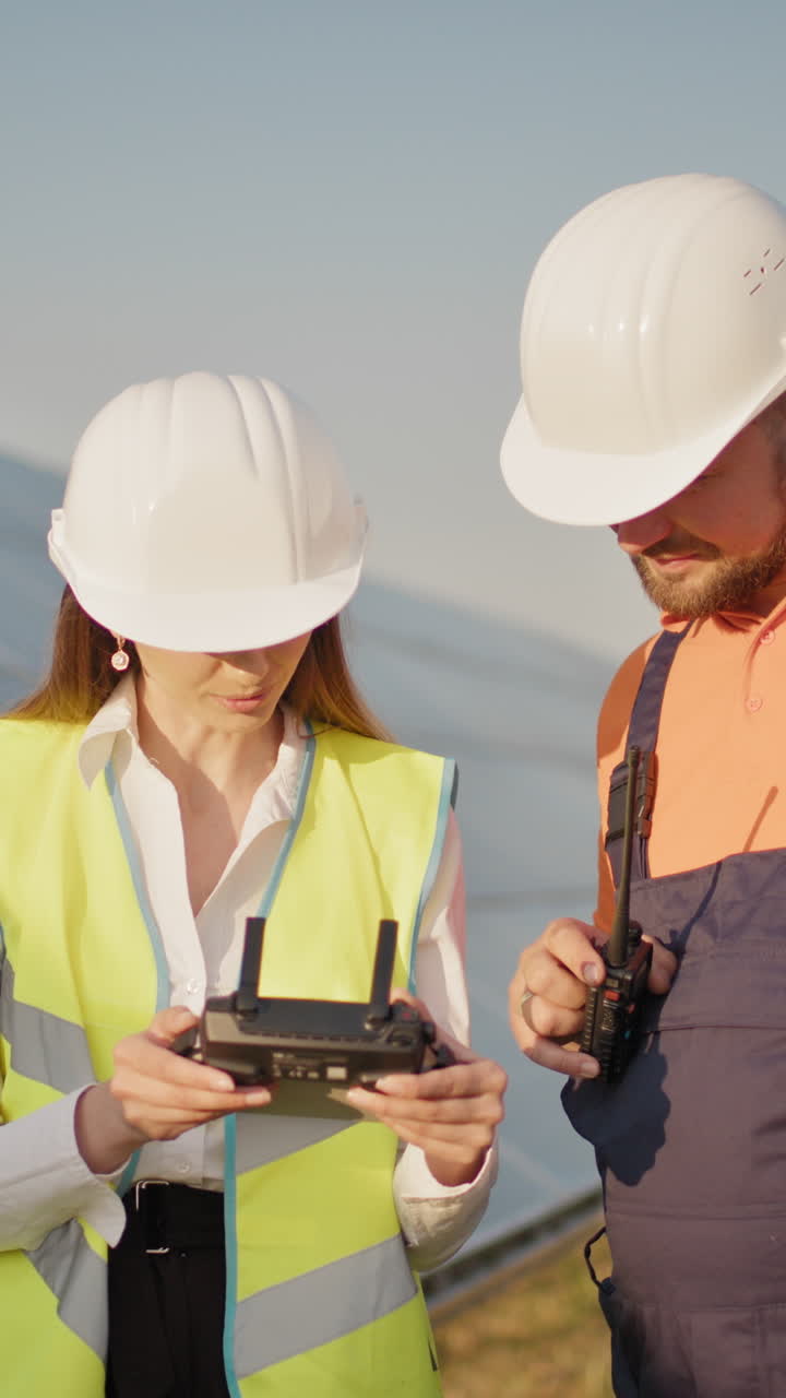 Vertical video drone inspection