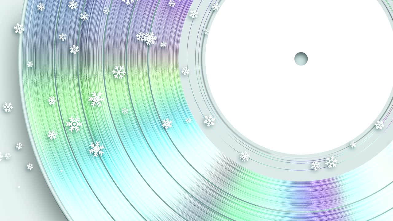 플래티넘 비닐을 배경으로 내리는 눈알.