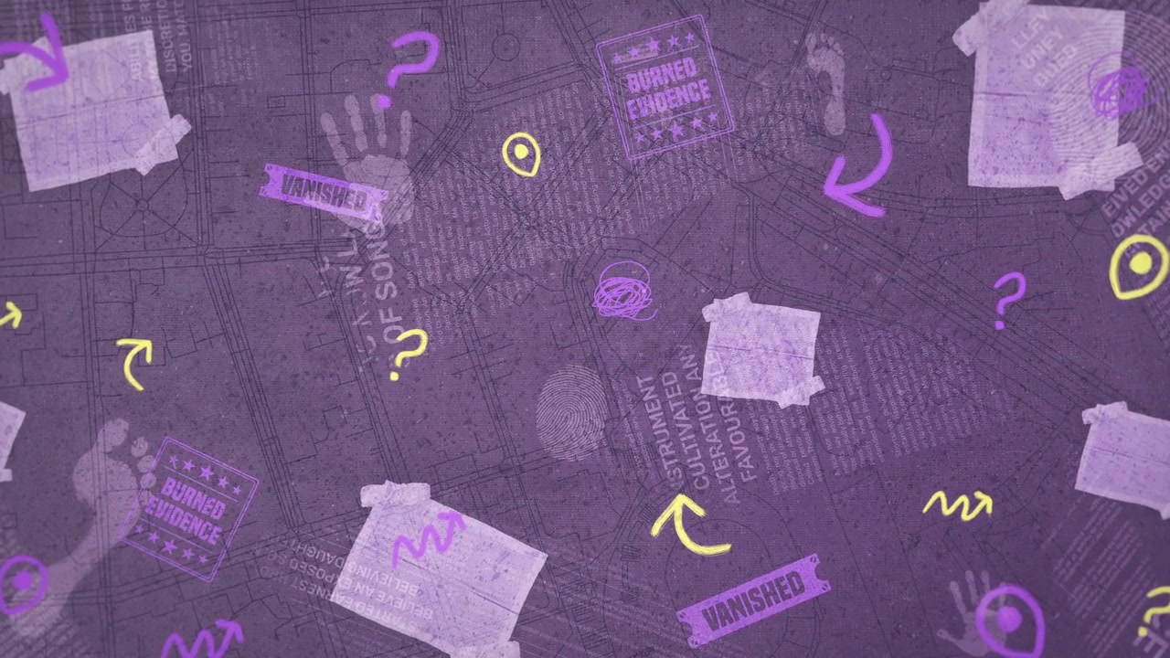 Sfondo con prova misteriosa