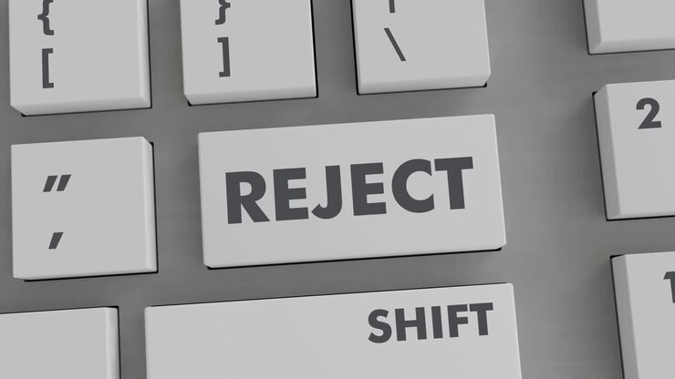 REJECT BUTTON PRESSING ON KEYBOARD