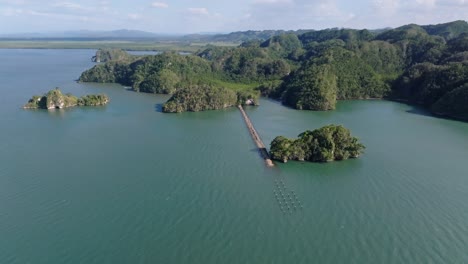 El-parque-Nacional-Los-Haitises-Forest-Islands-In-Dominican-Republic