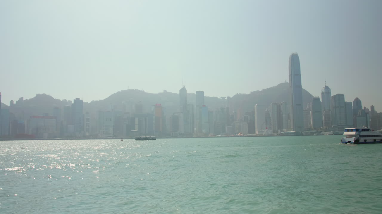 panorama del puerto de victoria