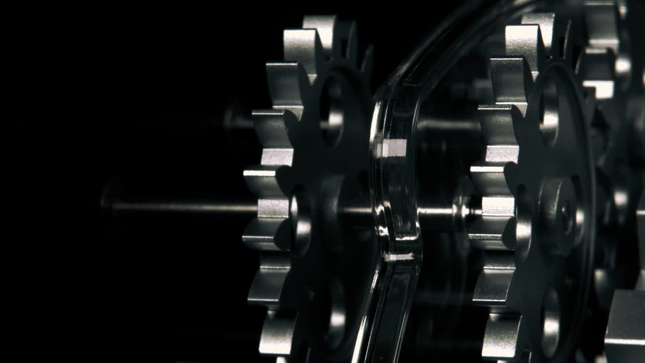 레트로 그룬지 산업 기계 시계 기어