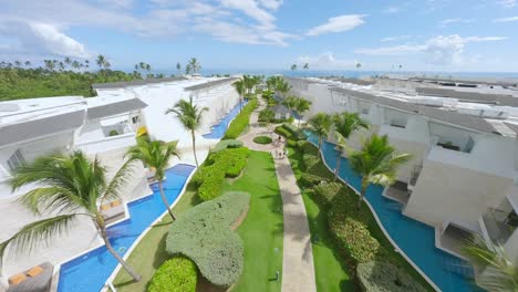 flying through swim-up suites at nickelodeon hotels and resorts in punta cana, dominican republic