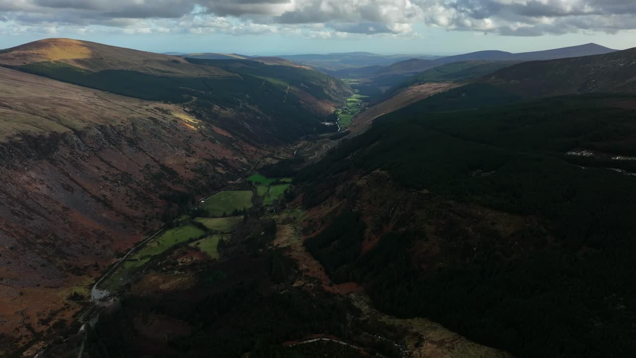 글렌말루어, 위클로, 아일랜드, 2022년 2월