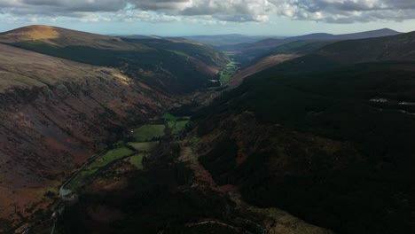 glenmalure, wicklow, irlanda, febrero de 2022