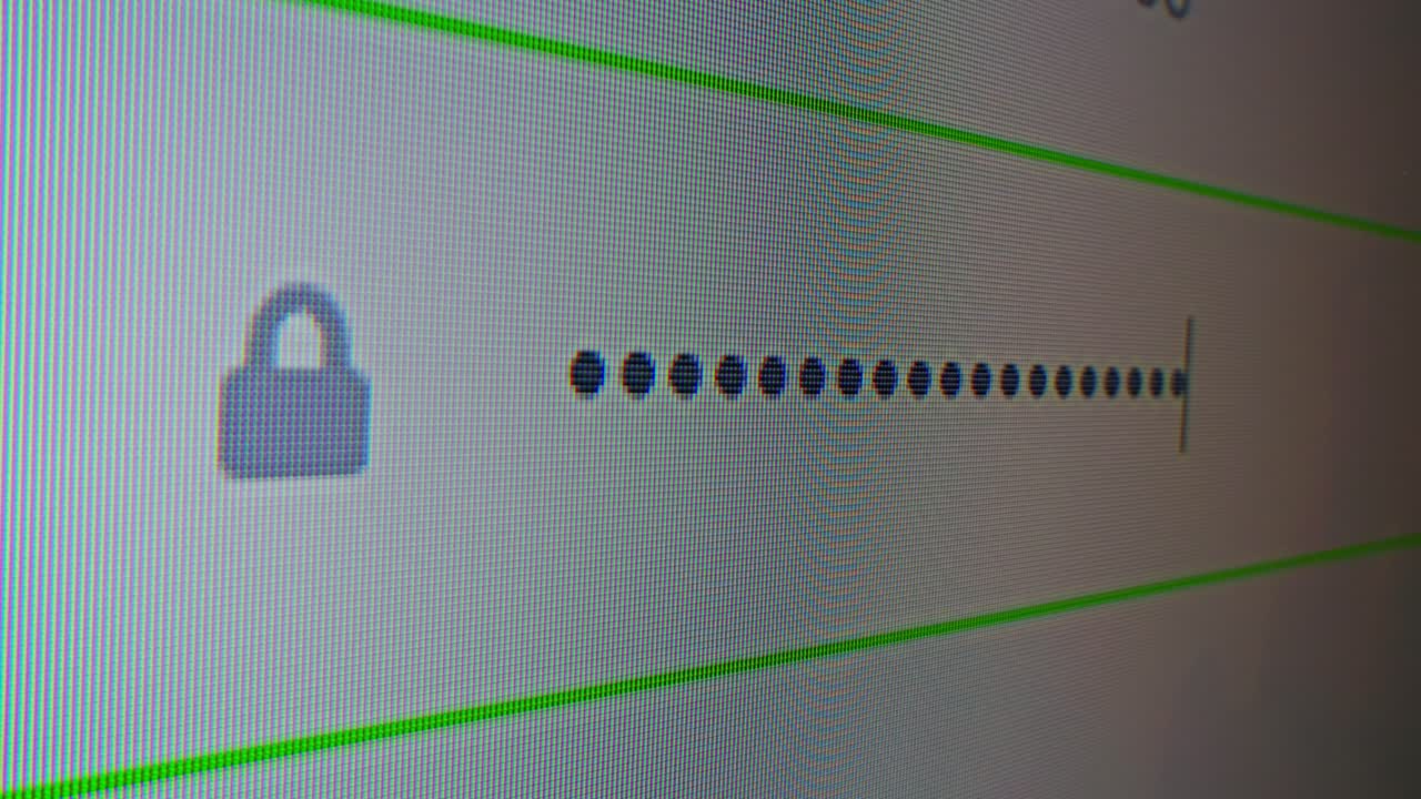 pantalla de carga de la contraseña