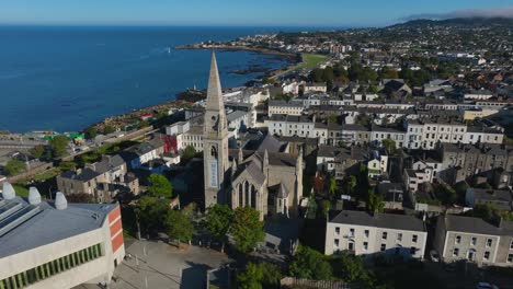 vista aérea de la ciudad de cork, irlanda
