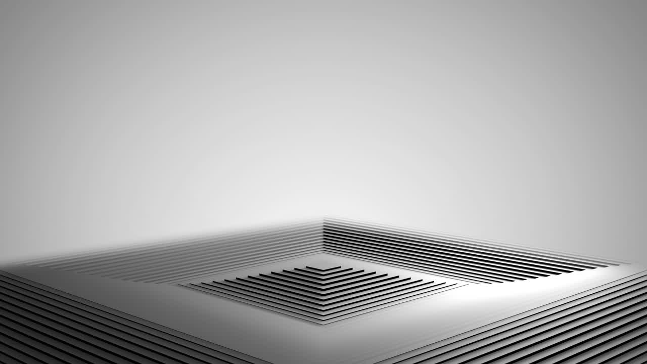 animación de diamantes grises que se mueven en un bucle sin costuras sobre un fondo gris.