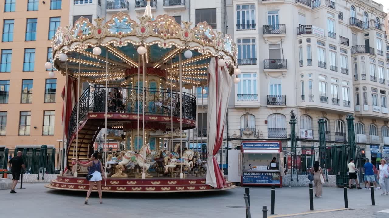 tiro de una rueda de la fortuna