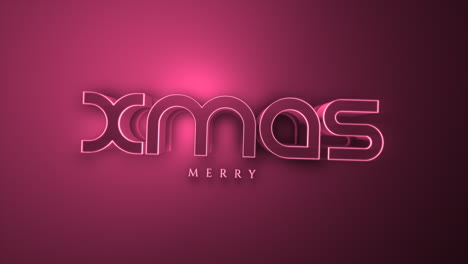 Dark-monochrome-Merry-Xmas-text-on-red-gradient