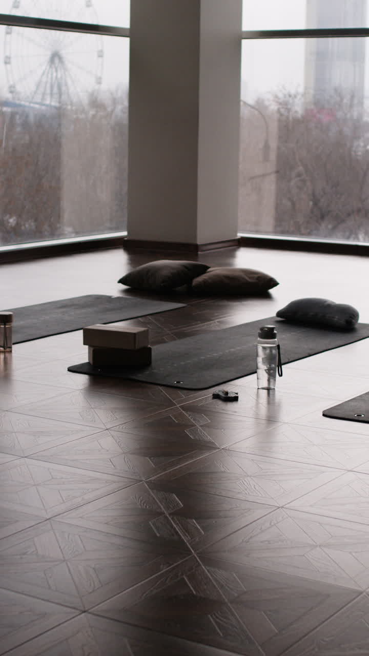 Yoga Studio with City View