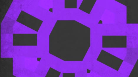 un pixel art púrpura y negro