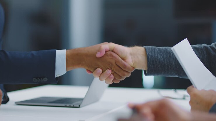 Business Deal Signing