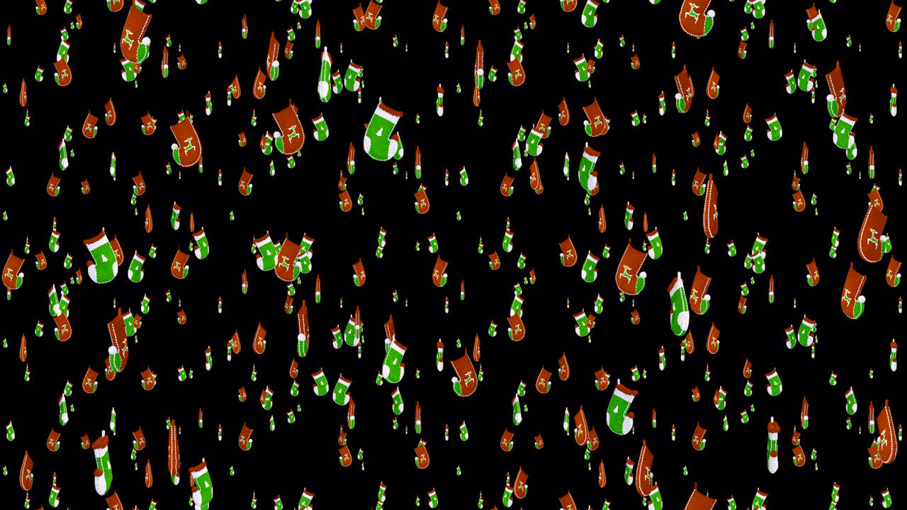 medias bucle de navidad bucle de azulejos con alfa