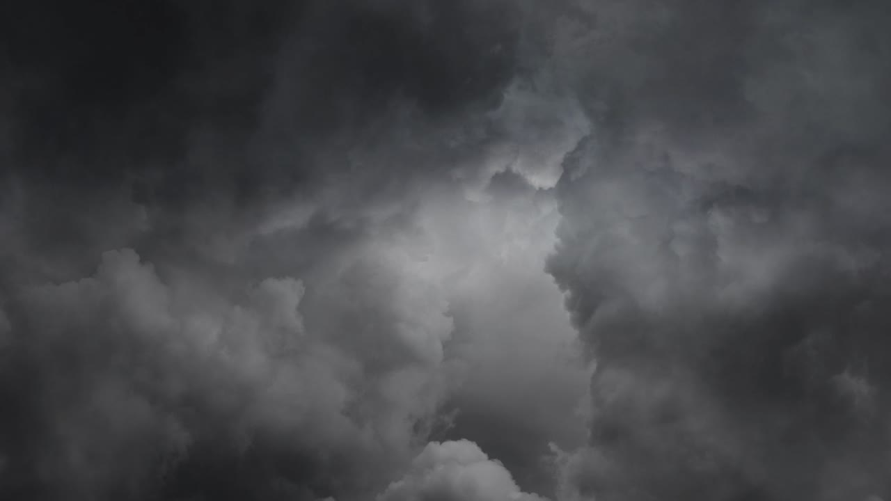 4k cumulonimbus dark clouds and storm