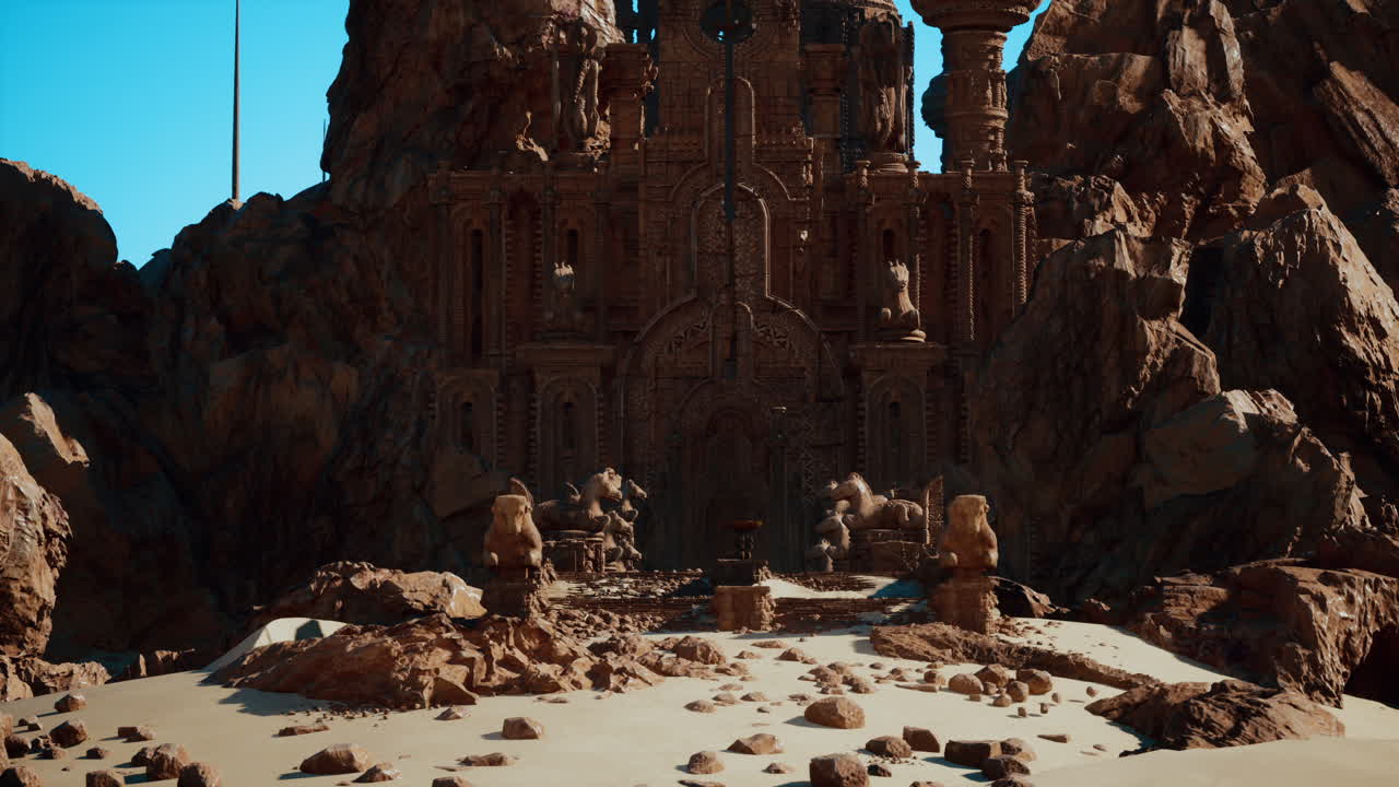 고대 사막 유적