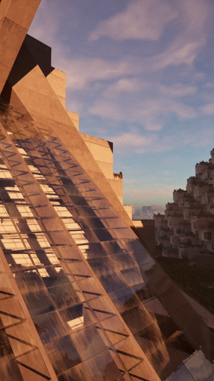 edificio de arquitectura moderna con ventanas de vidrio