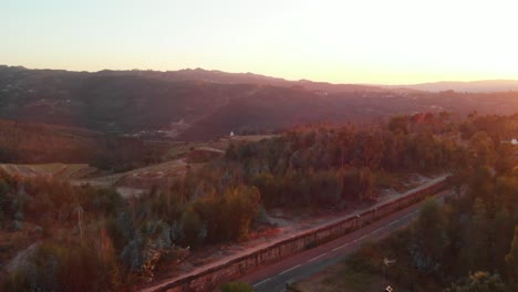 Puesta-De-Sol-En-El-Campo-De-Portugal