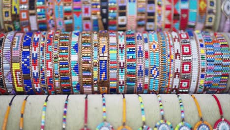 colorful beaded bracelets