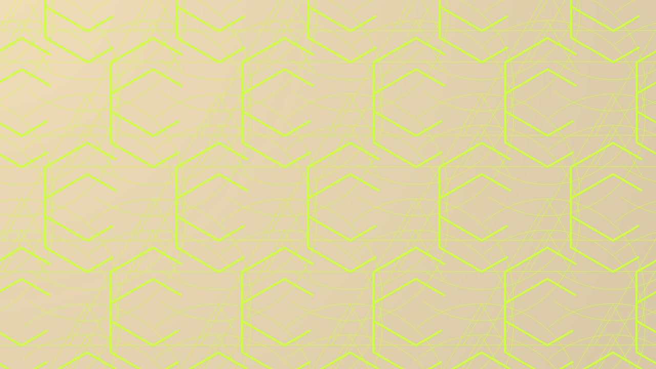 patrón geométrico animación de movimiento 4k donde las líneas y formas se cruzan entre sí para formar nuevos patrones en beige con espacio de copia. uso de fondo para el logotipo. concepto de animación en movimiento simple