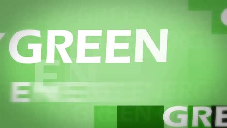 green energy animation