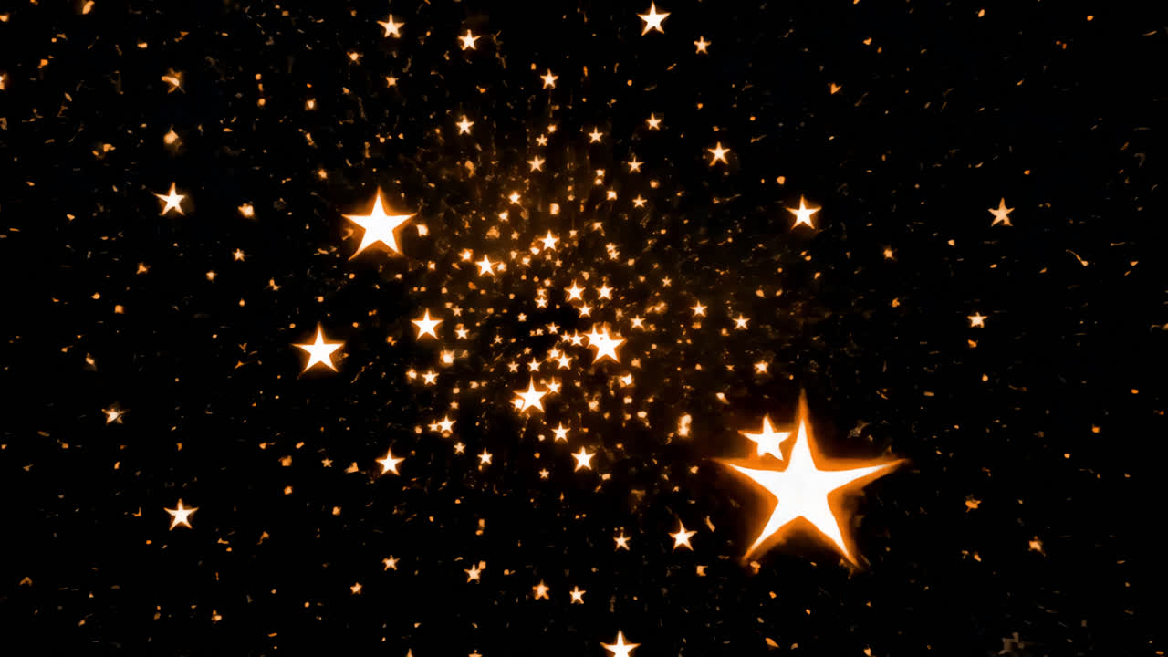 el cielo estrellado de la noche