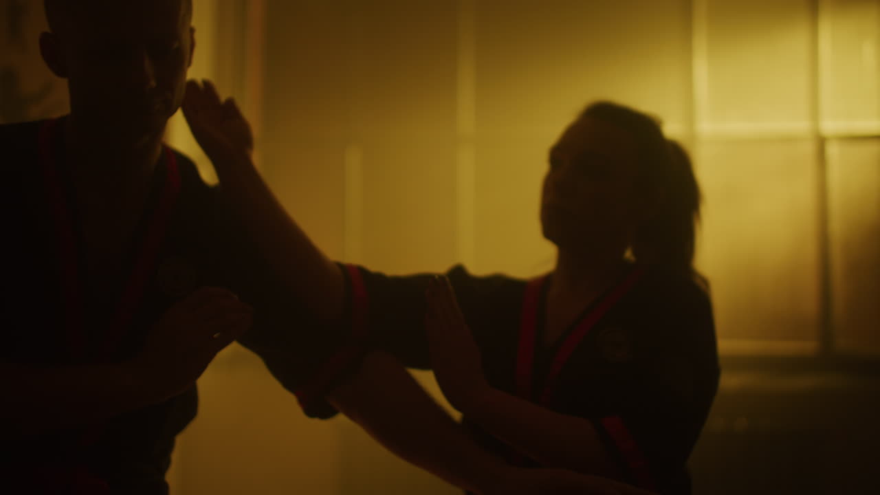 Martial Arts Training Session