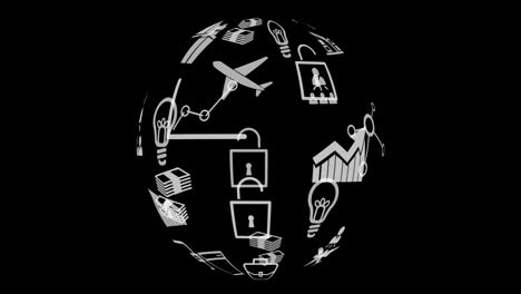 different icons 4k