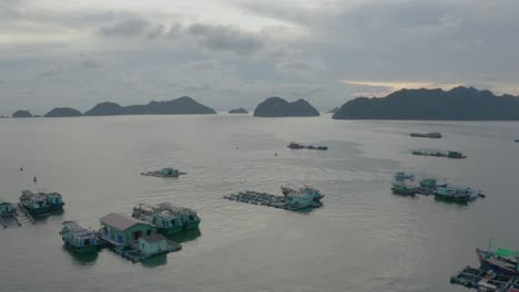 ha long bucht auf dem luftweg 19