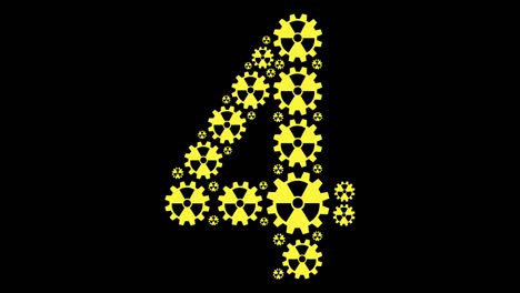 radioactivo número cuatro