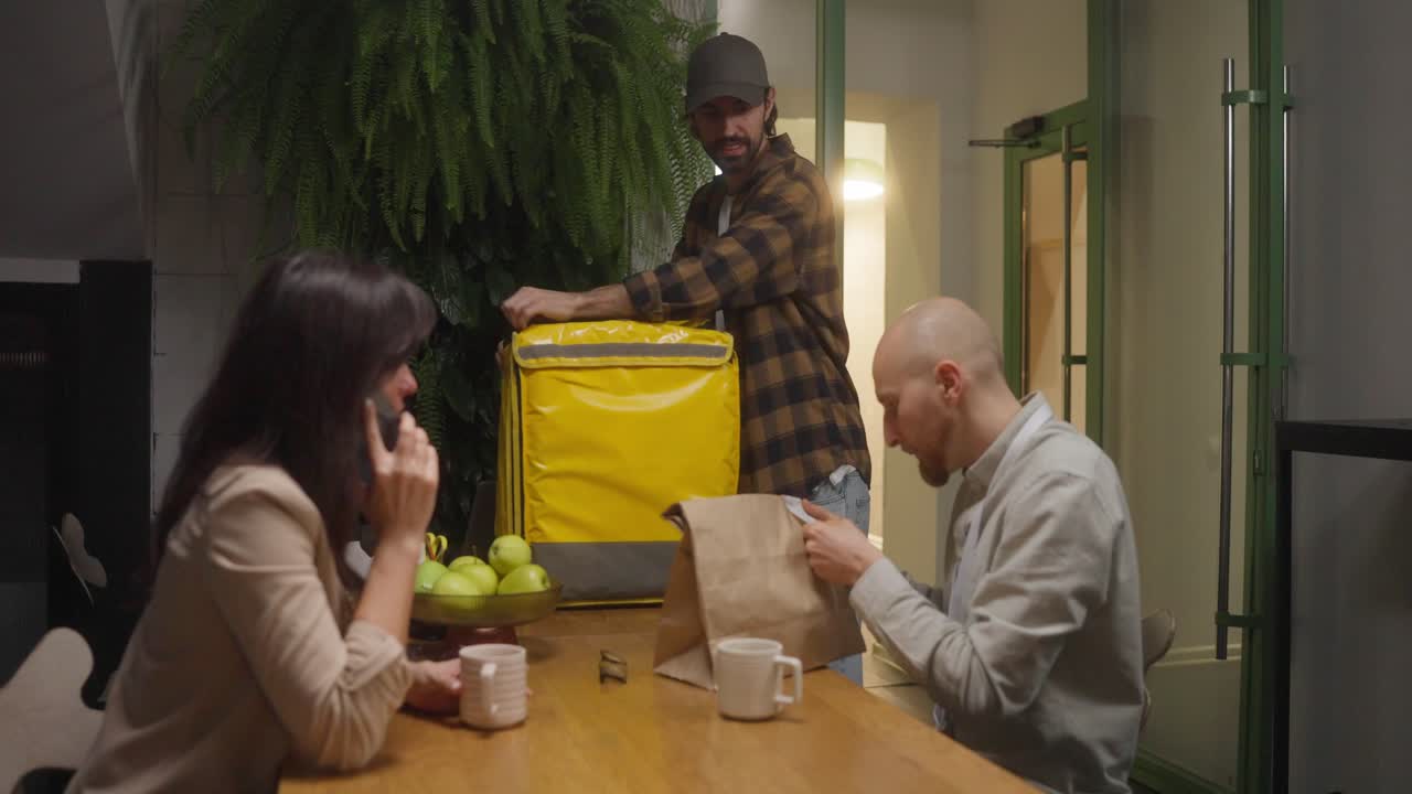 Food Delivery at the Office