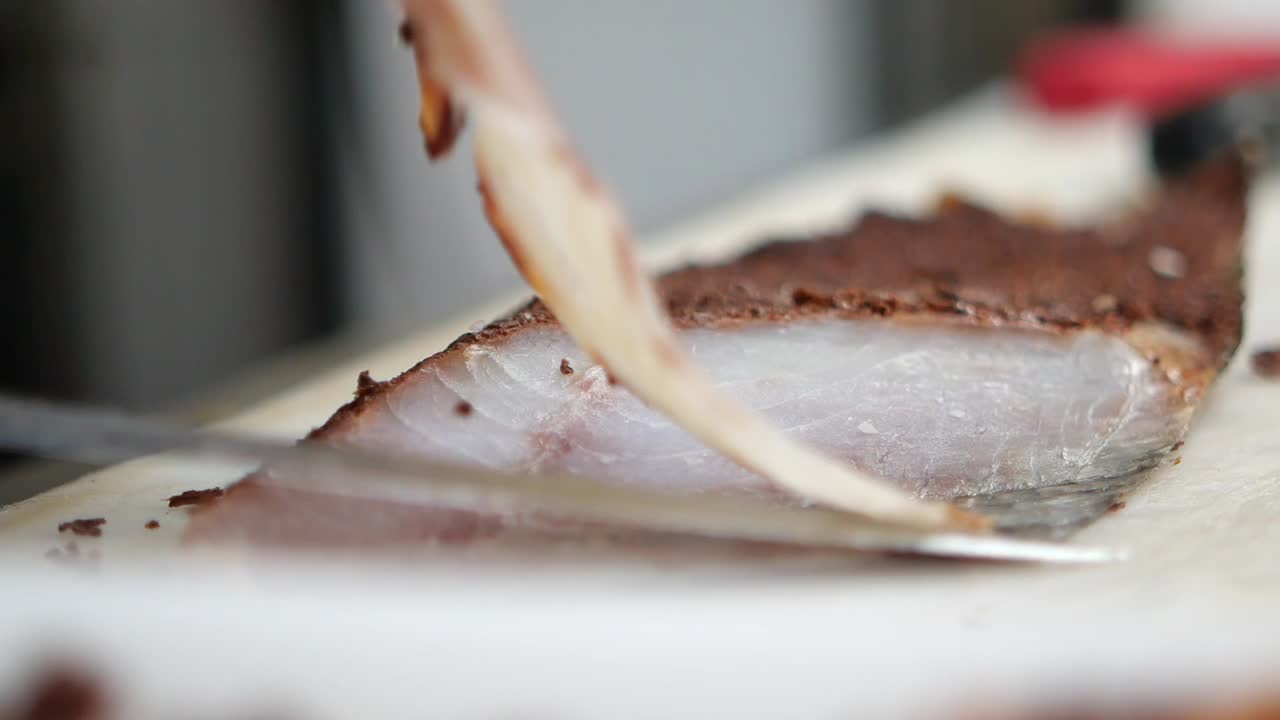 Preparing Smoked Fish Fillet