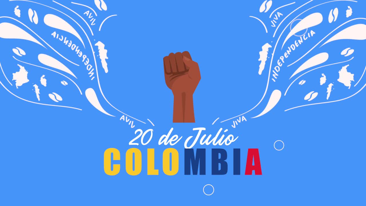 20 de julio celebración colombiana letras