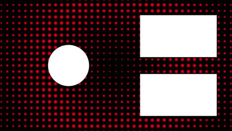 dot circular wave motion end card ending screen motion graphics