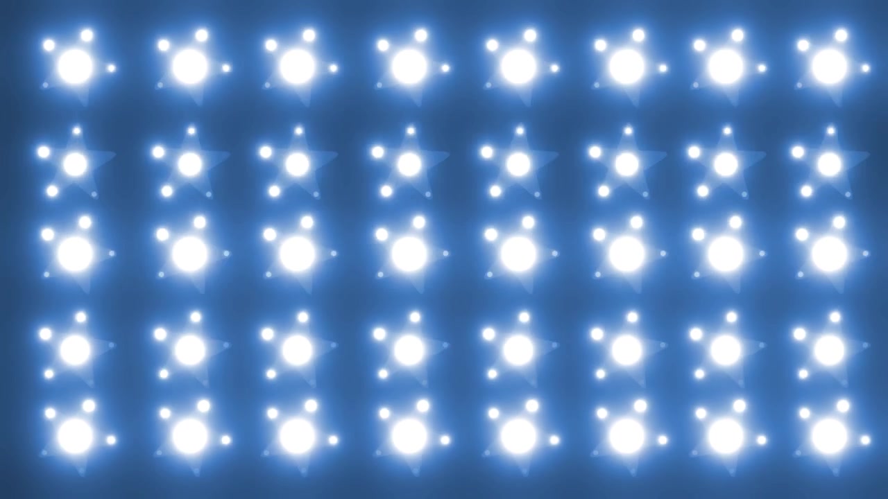 Motivo astratto di illuminazione scenica