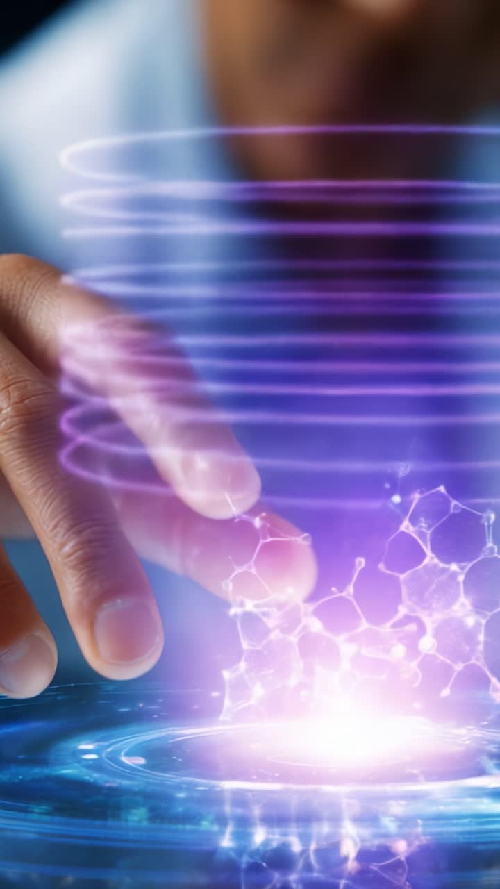 Un'esplorazione pratica della manipolazione dell'energia e dei concetti quantistici attraverso la visualizzazione interattiva di particelle dinamiche e modelli di luce