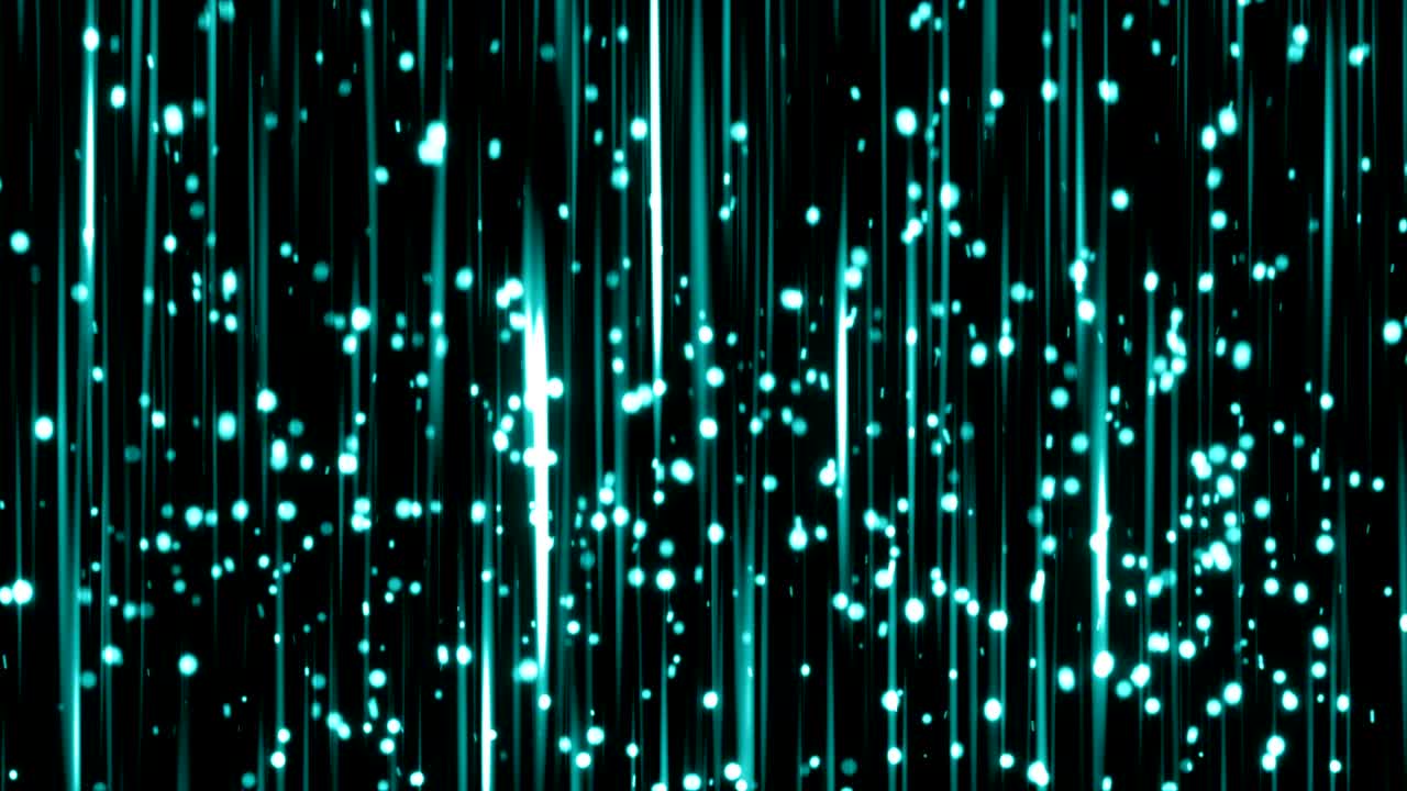 위로 향하는 선과 입자로 구성된 마법의 배경