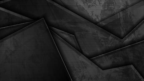 black grunge material abstract corporate motion background