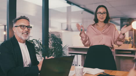 an-attractive-young-businesswoman-standing