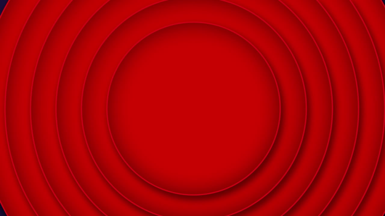 animación de círculos rojos sobre fondo azul