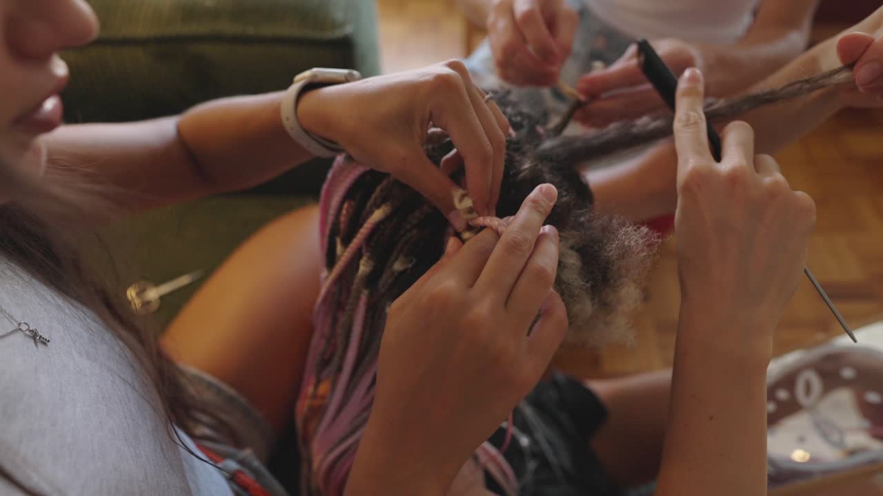 Braids and hairstyles for woman