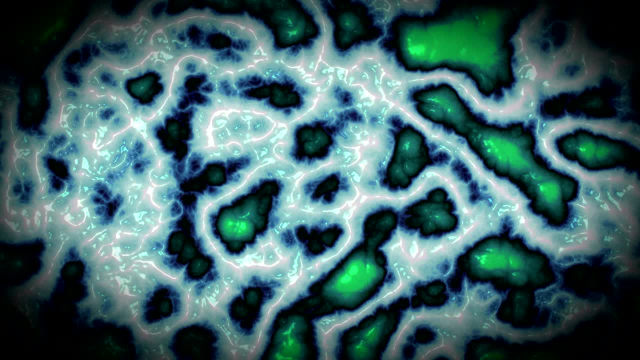virus mutating microscopic alien bacteria texture looping motion background