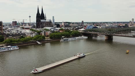 cologne, germany aerial view